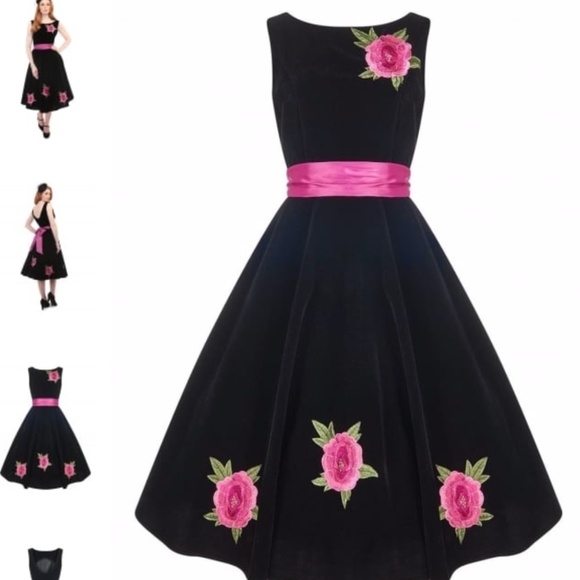 Collective Vintage Dresses & Skirts - COLLECTIVE VINTAGE VELVET DRESS NWT SMALL